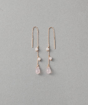 ミストピンク] K10MPG パール ピアス（771539） ｜ women（ウィメンズ