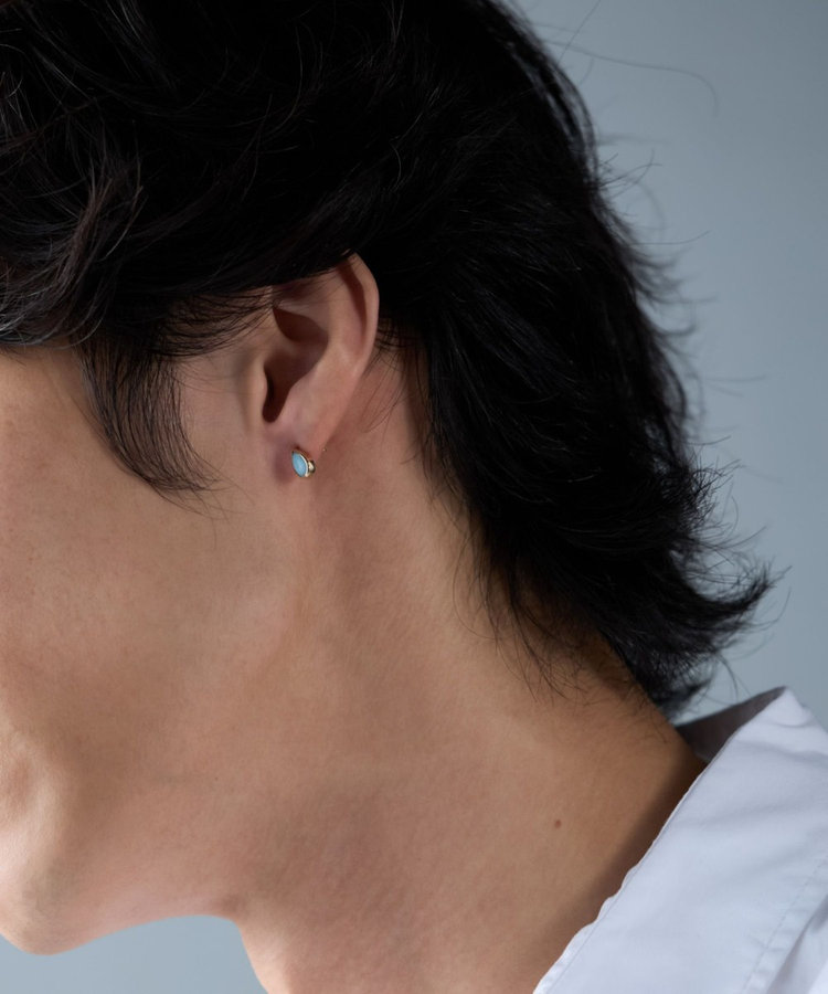 ピンズ] K10YG ピアス ラリマー（037676） ｜ women（ウィメンズ