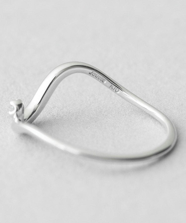 K10WG ピンキーリング ダイヤモンド（032502） ｜ women（ウィメンズ