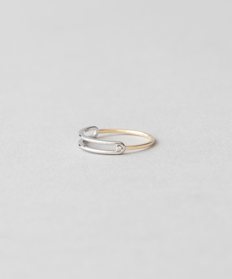 レイヤー] K10 リング ダイヤモンド コンビカラー（032521） ｜ women