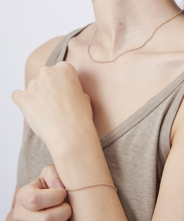 K18RBG トーン チェーン ブレスレット（305005） ｜ women（ウィメンズ