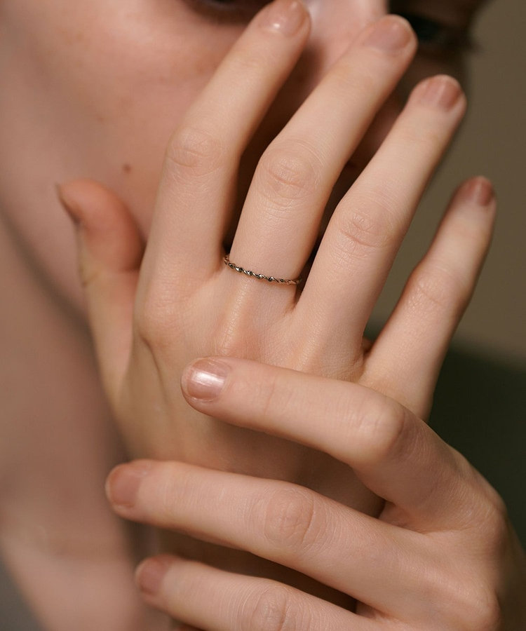 トーン] K18RBG ツイスト リング（301010） ｜ women（ウィメンズ