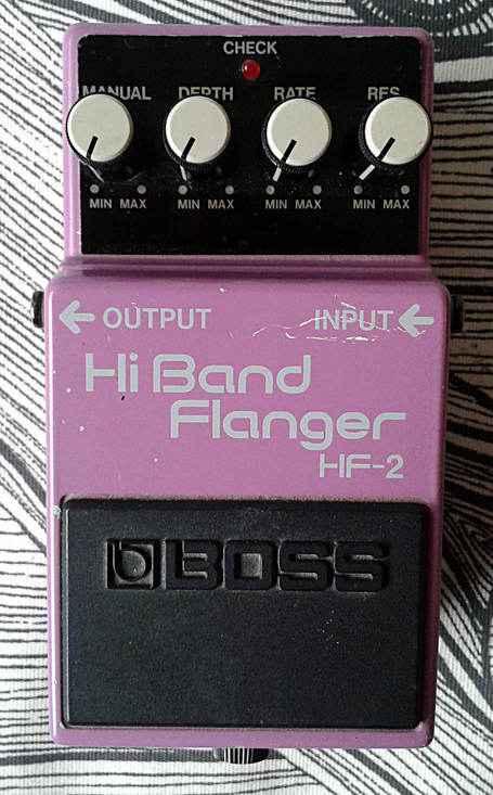 Boss HF-2 Hi-Band Flanger – killall -9 humans