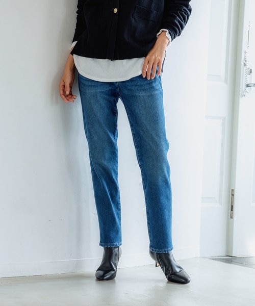 裏起毛スリムデニムパンツ｜バンヤードストームの通販｜&mall（アンド