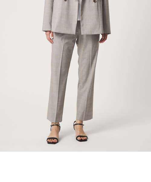 Nikkei magazine掲載】【ウォッシャブル/防シワ性】ウーステッドクリア