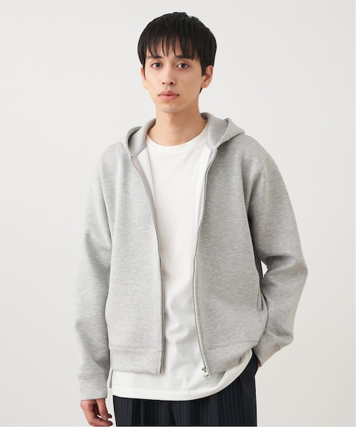 ダンボールスウェット ダブルジップパーカー｜ベーセーストックの