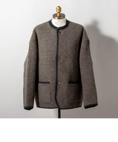 STAPF/シュタップ】ROUNDNECK TYROLEAN JACKET ラウンドネック