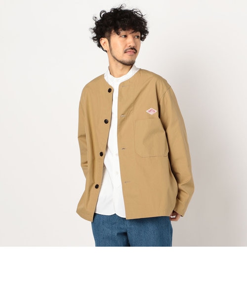 DANTON/ダントン】ノーカラーブルゾン #JD-8040 DUK｜フレディ