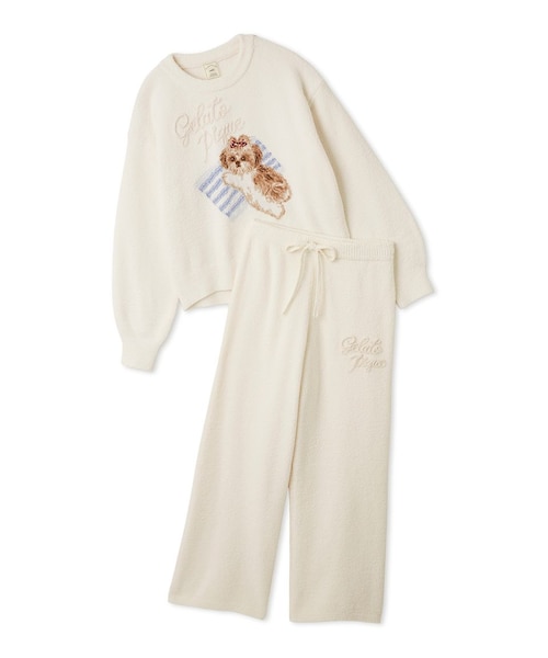 ONLINE限定】シーズージャガードプルオーバー＆ベビモコロングパンツ