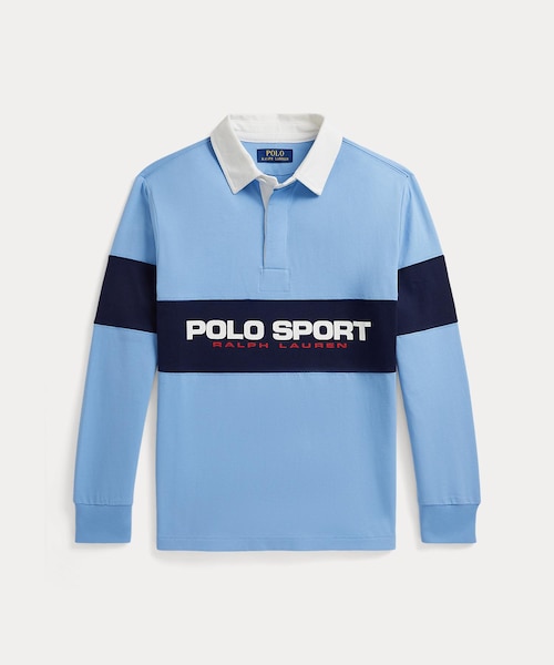 ボーイズ 8才～20才)Polo Sport コットン ジャージー ラグビー シャツ