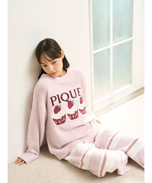 モチーフジャガードプルオーバー｜ジェラートピケの通販｜&mall