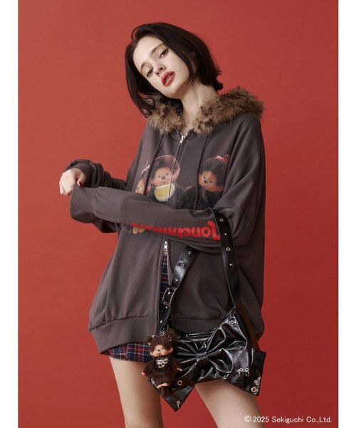 monchhichi×jouetie】ファードッキングZIPフーディ｜マークスタイラー