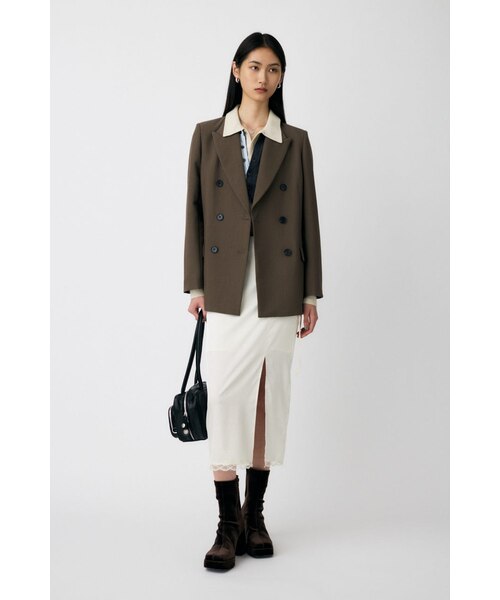 DOUBLE BREASTED PEAKED ジャケット｜マウジーの通販｜&mall（アンド