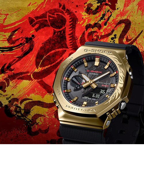 G-SHOCK】 干支シリーズ 2026年「馬」 GBM-2100CX-9AJR アナデジ