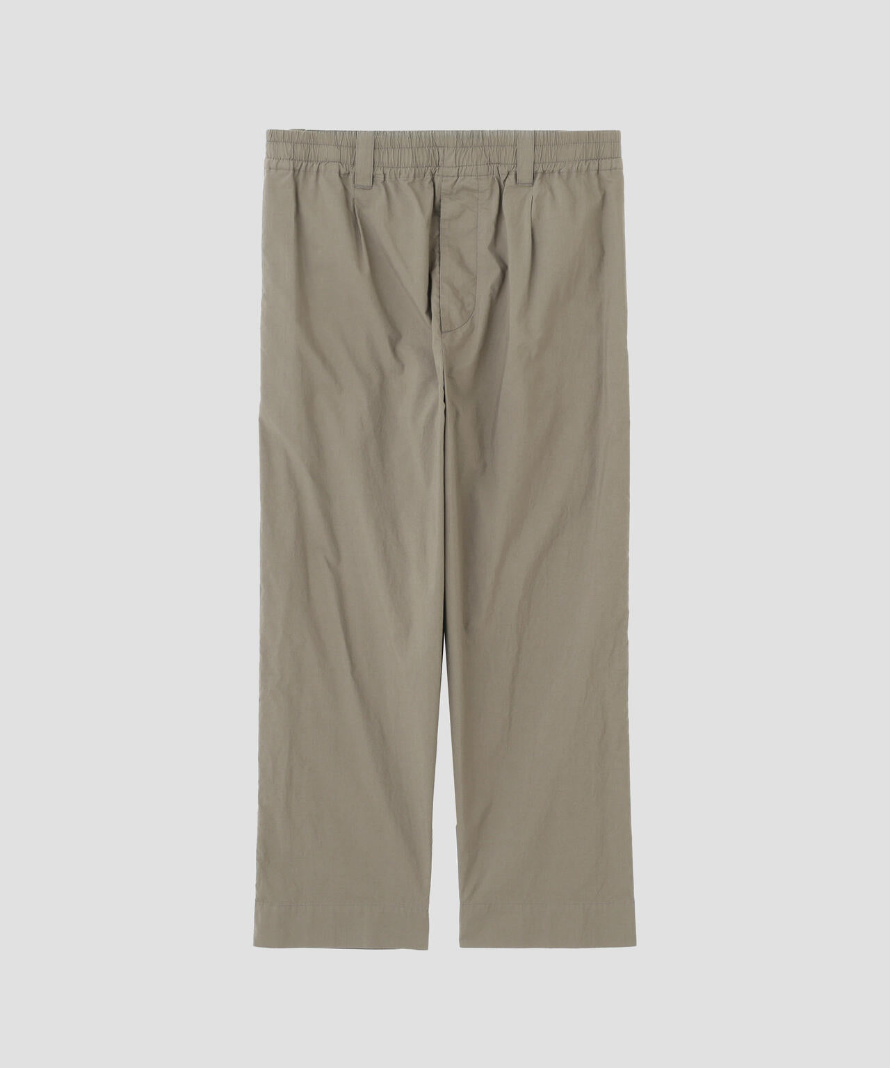 MATT COTTON SILK POPLIN TROUSERS | MARGARET HOWELL（マーガレット