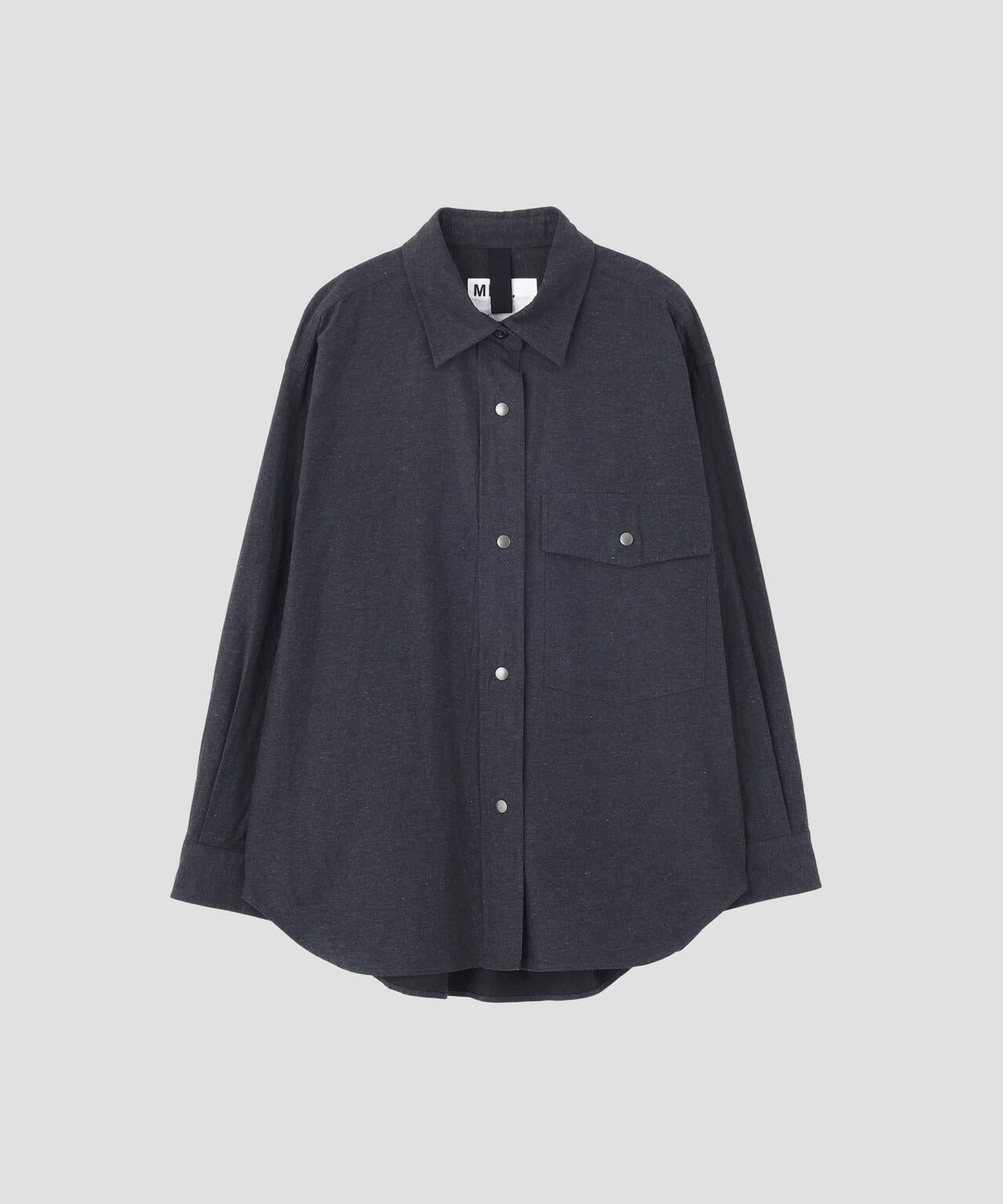RECYCLED DENIM TWILL SHIRT | MARGARET HOWELL（マーガレット