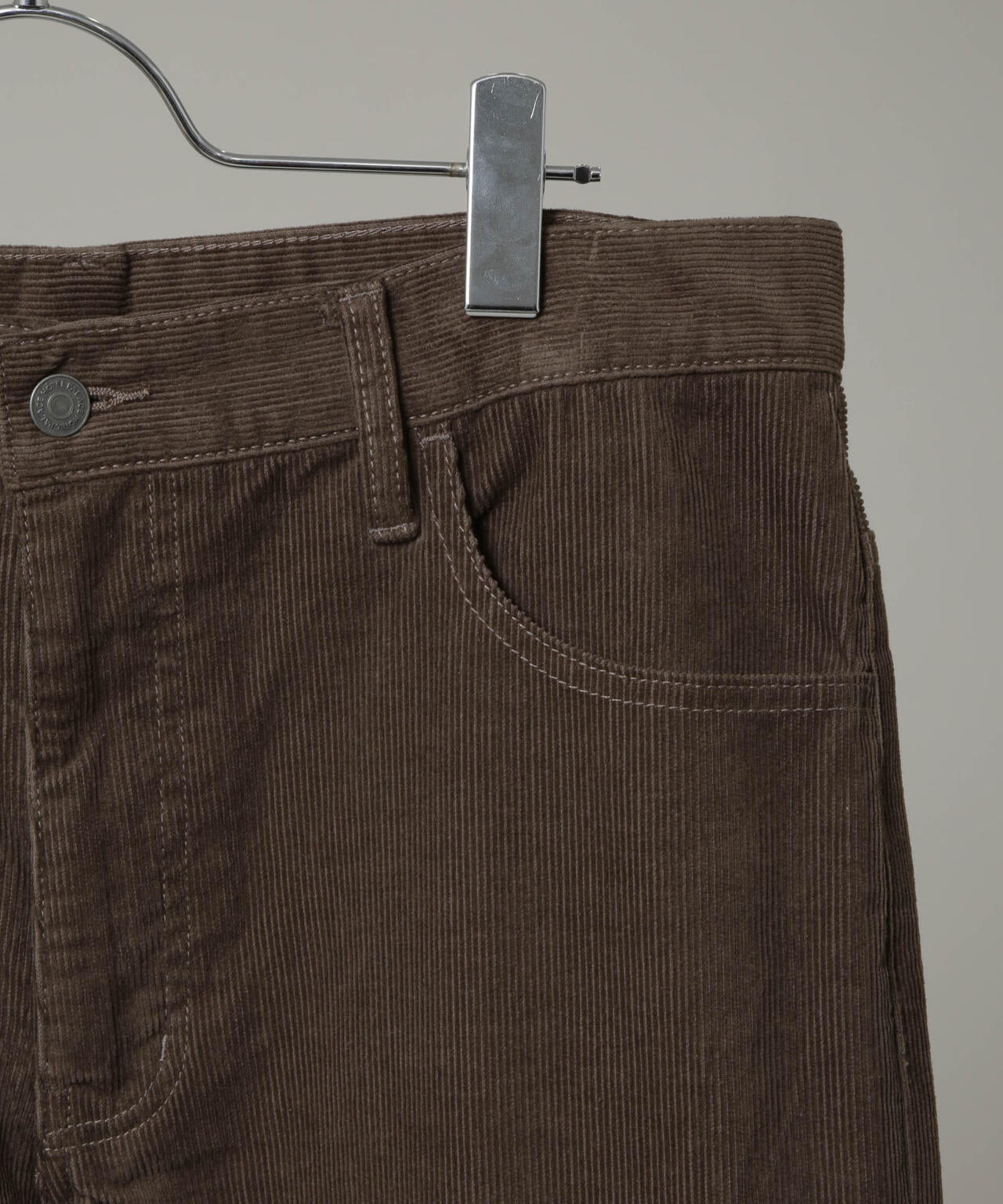 HOTEL PALACE｣ ワイドストレートコーデュロイパンツ | NANO universe