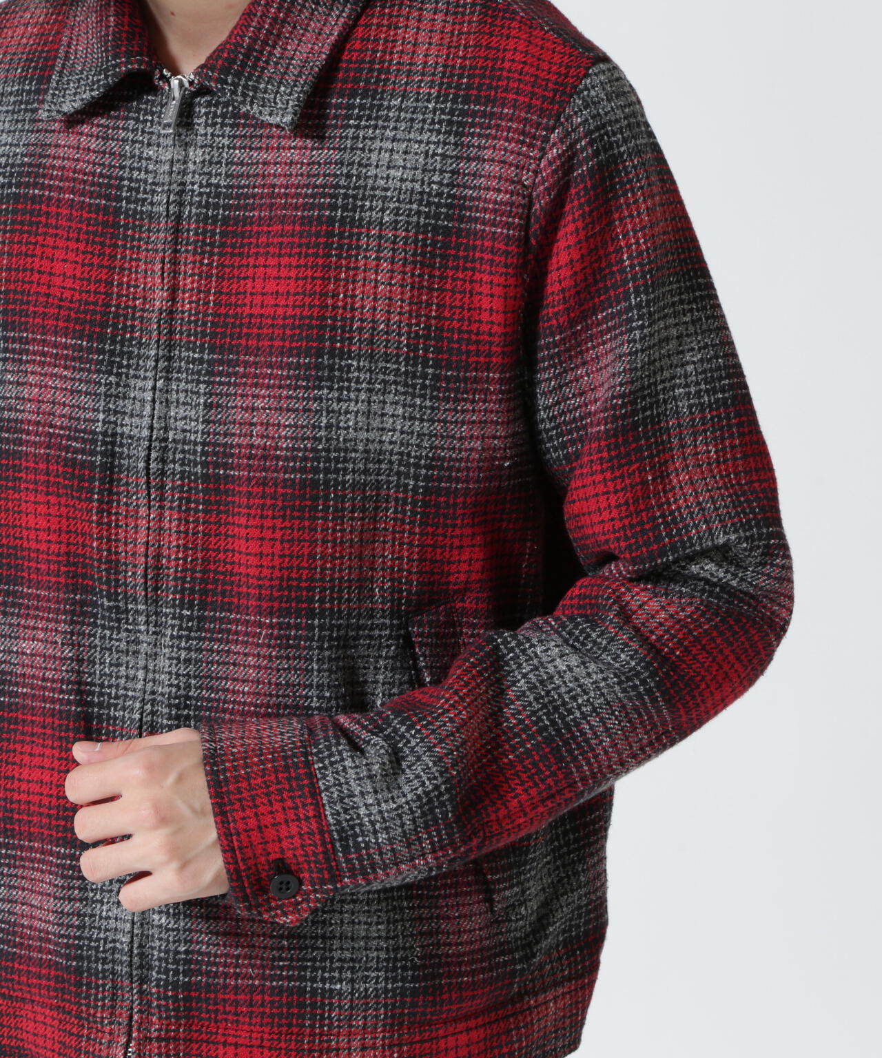 MINEDENIM（マインデニム）Grandrelle V.Check Flannel Over SH | B