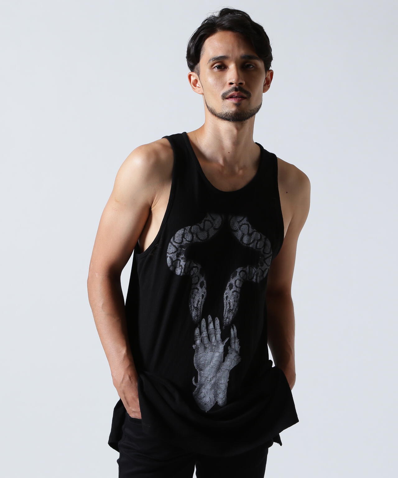 SHARE SPIRIT/シェアースピリット/SNAKE HAND TANKTOP | ROYAL FLASH