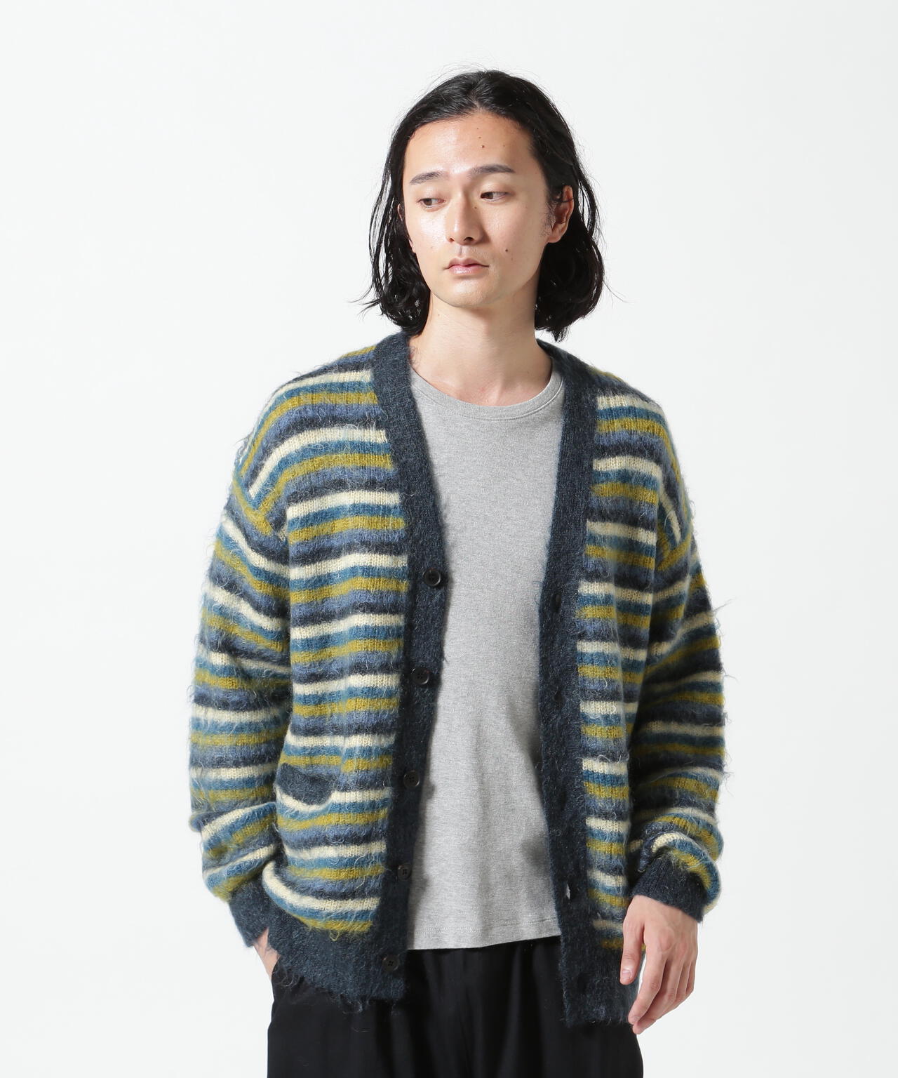 YOKE/ヨーク/MOHAIR BORDER CARDIGAN | GARDEN（ガーデン） ｜【公式