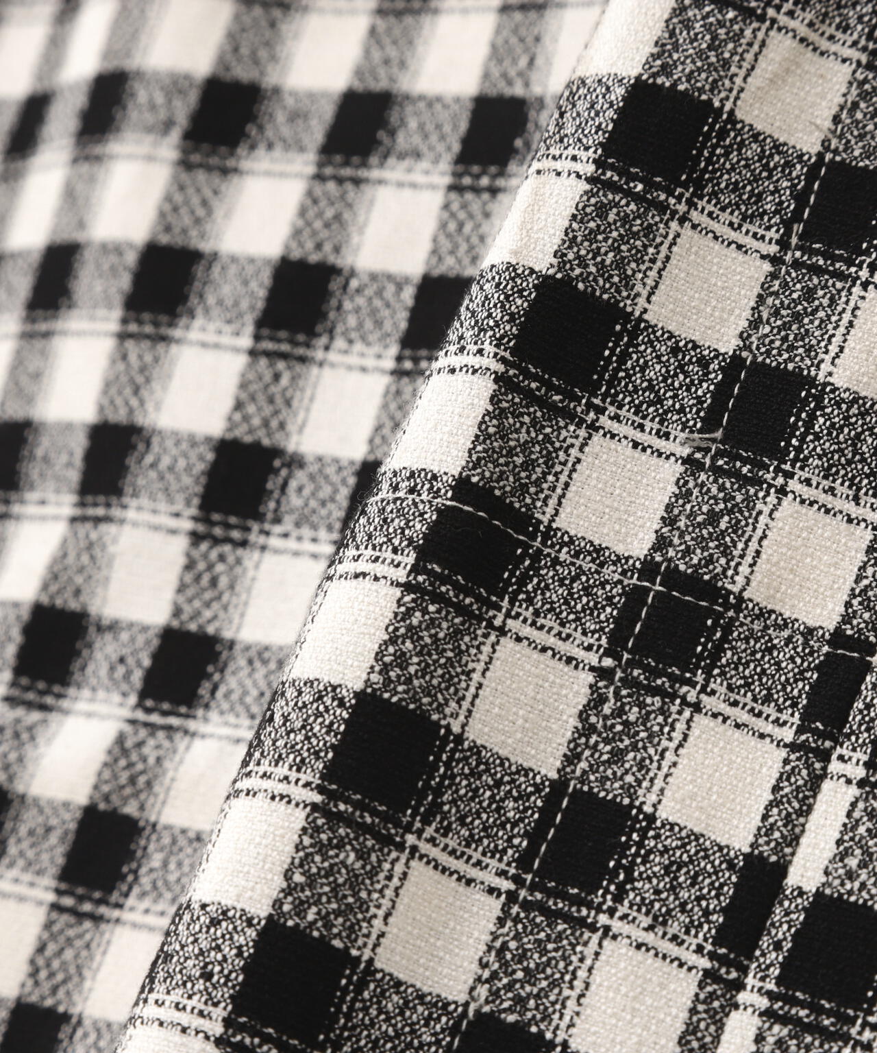 ANCELLM/アンセルム/C/R CHECK SHORT ZIPUP SHIRT | GARDEN（ガーデン
