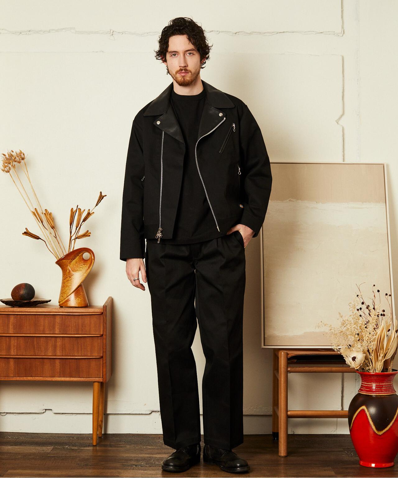 DICKIES/ディッキーズ/LEATHER COMB. DOUBLE RIDERS/レザーコンビ