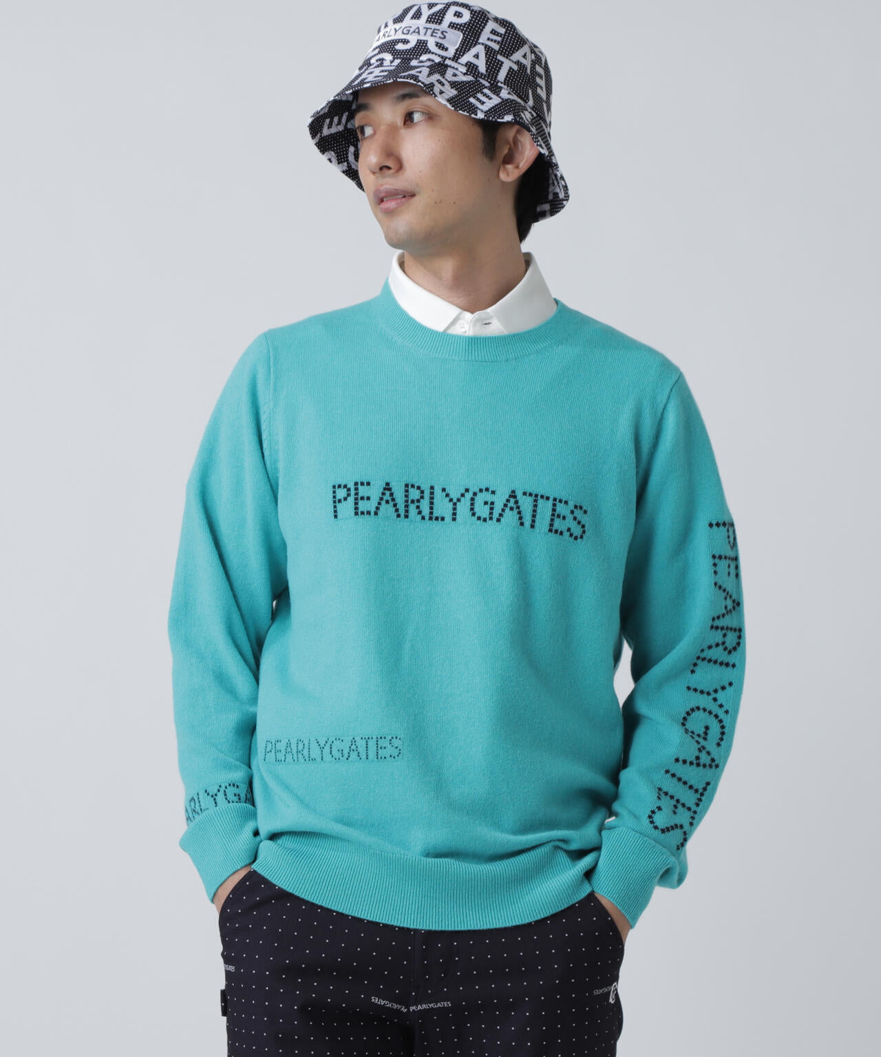 S*A様 パーリーゲイツ長袖ニットジャケット4 ゴルフウェア セーター