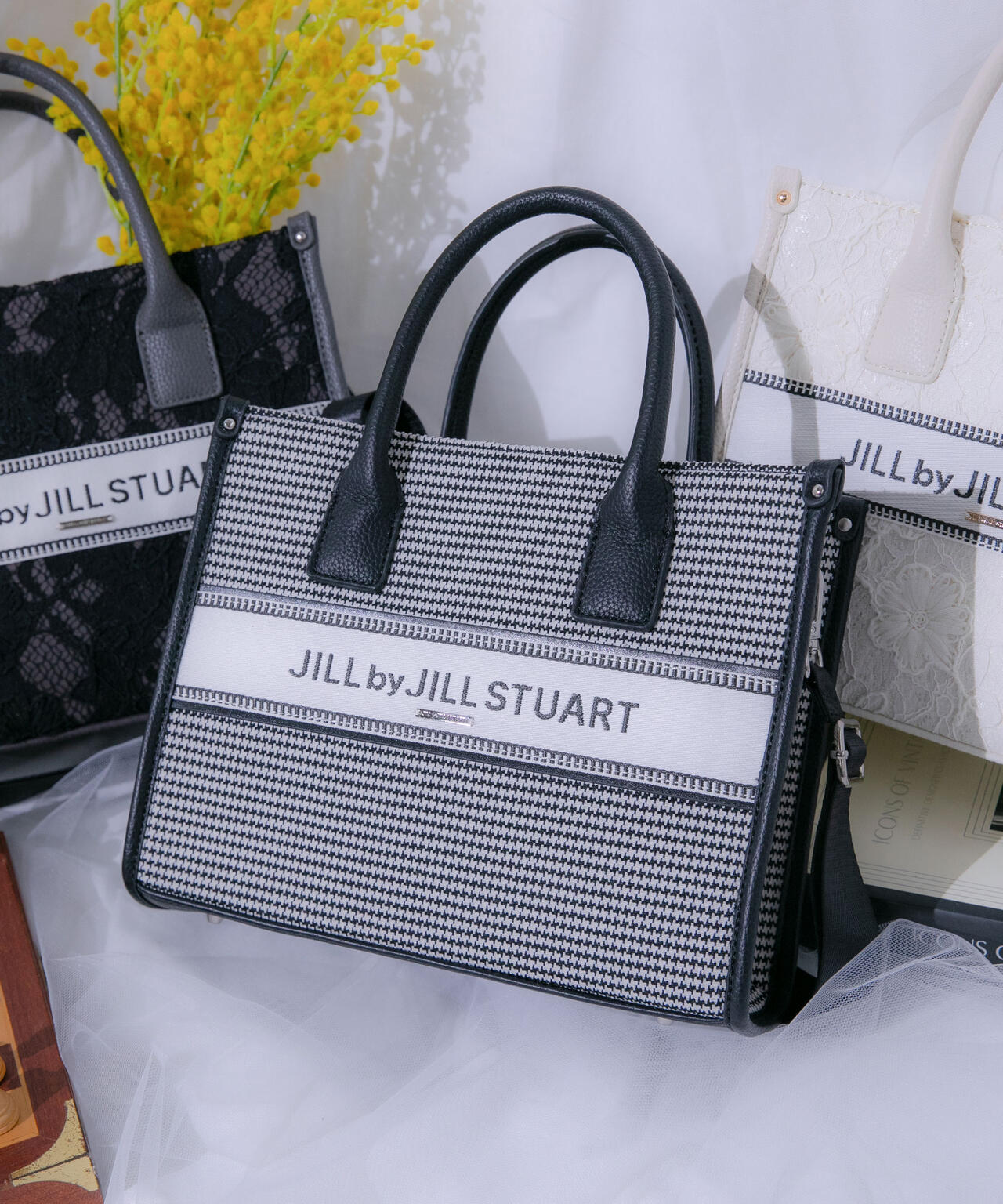 バンドオブスクエアトートバッグ | JILL by JILL STUART（ジル バイ