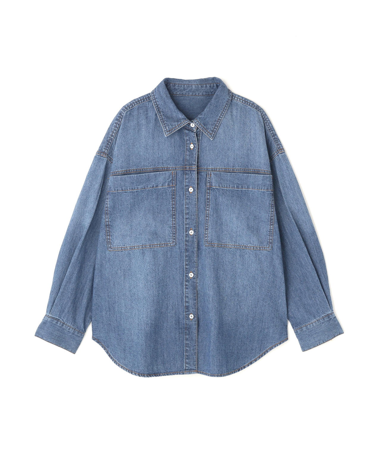 デニムオーバーシャツ | N. Natural Beauty Basic*（エヌ ナチュラル