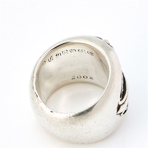 CHROME HEARTS クラシック オーバル クロス リング シルバー 925