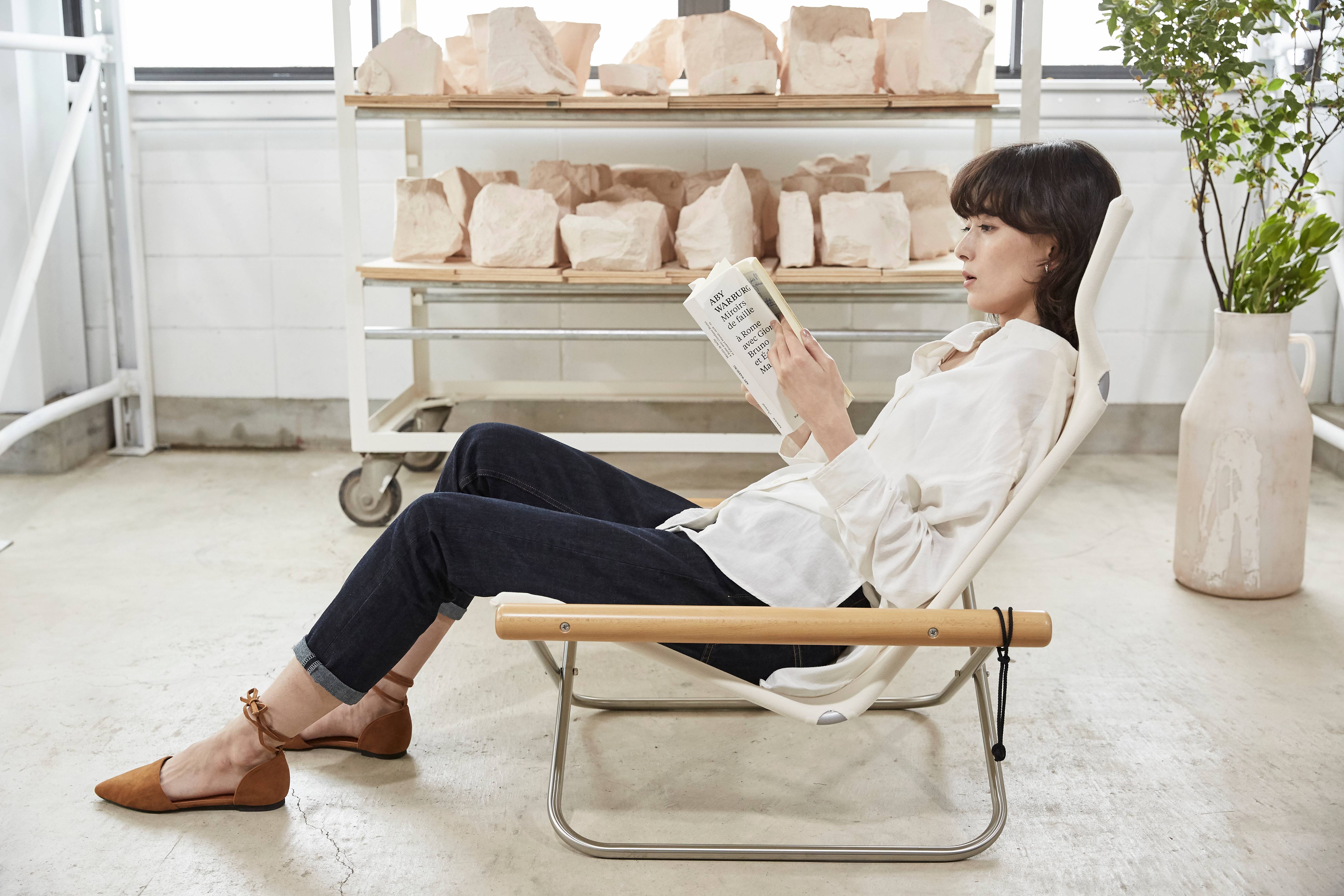 Nychair X + Ottoman set | ニーチェアエックス オットマン セット