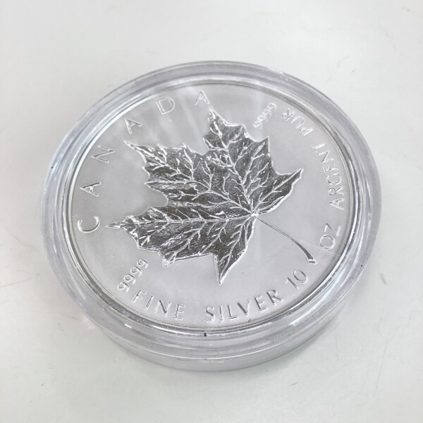 メイプルリーフ銀貨 10oz 買取致しました。 | 土岐市、可児市の