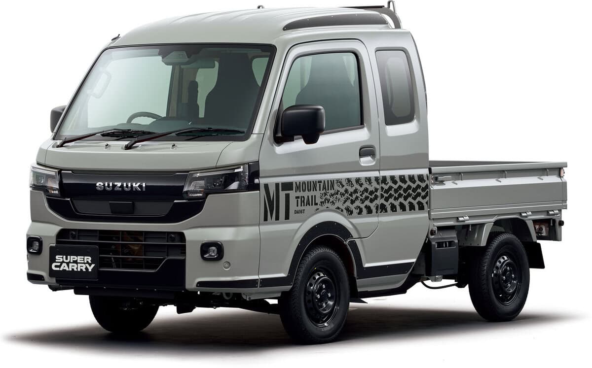 黒でキメた軽トラが激渋】スズキ「キャリイ」が顔面刷新！人気の特別