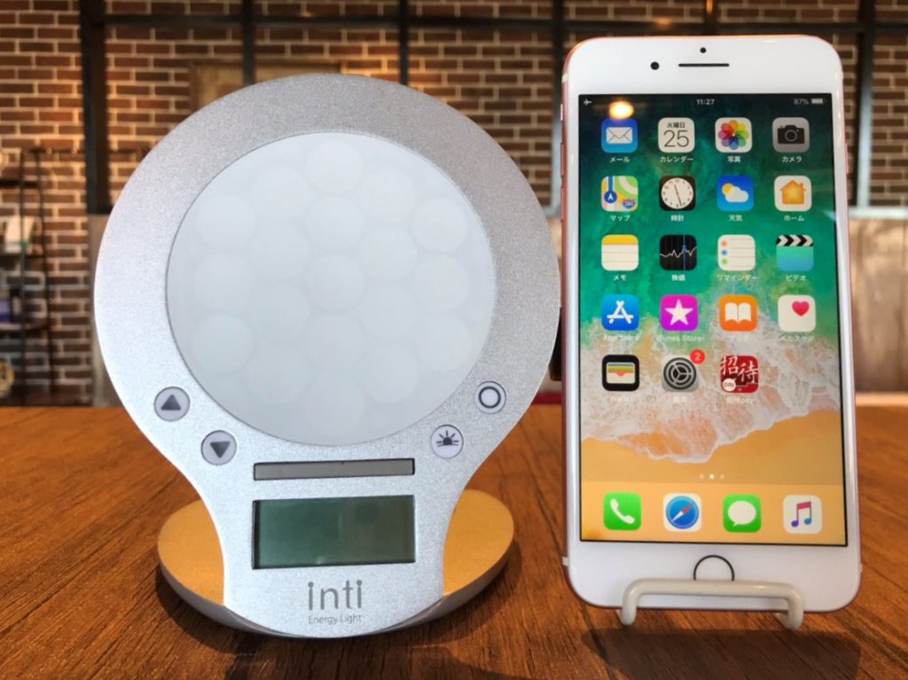 光目覚まし時計 inti4（インティ4）製品説明