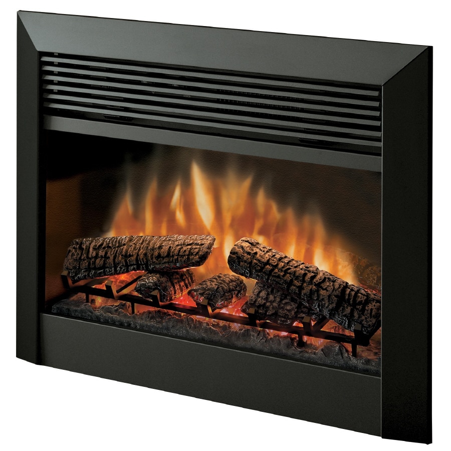 Dimplex 32-in W Black Electric Fireplace at Lowes.com
