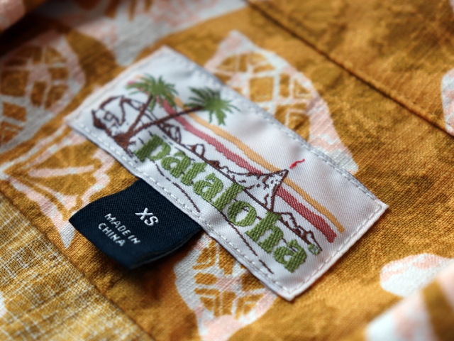 patagonia のアロハシャツ 「 pataloha 」 – moderate
