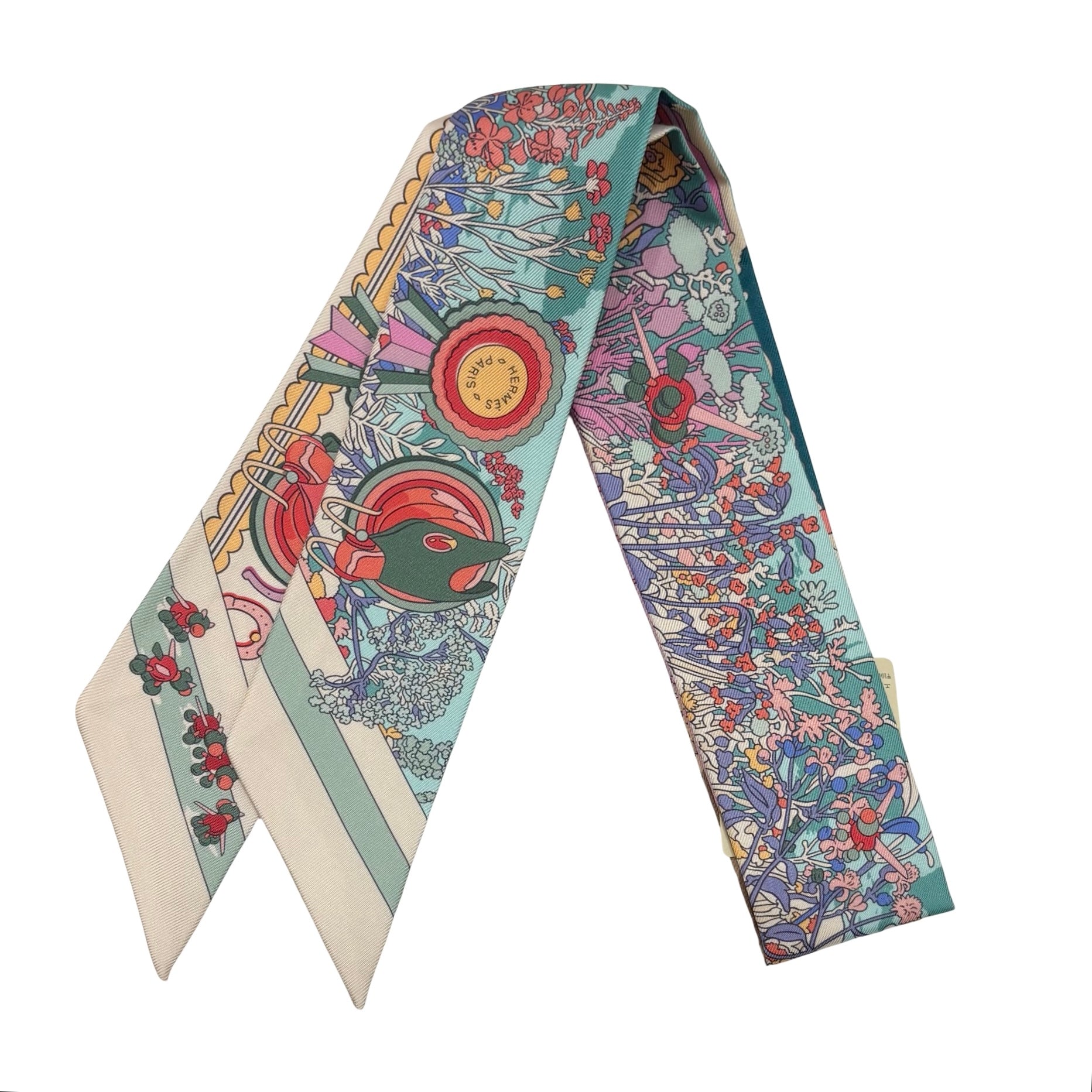 新品未使用】 Hermes エルメス 《ポニー・ピット・ストップ》 ツイリー