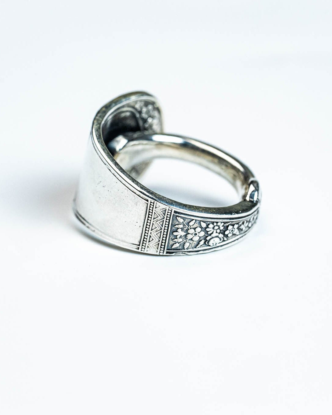 WAKAN SILVER SMITH Cutlery Butter Knife Ring (燻し仕上げ) [R-052