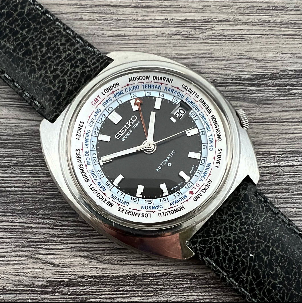1970 Seiko World Time 6117-6400 Automatic – Mornington Watches