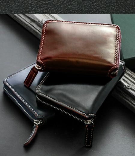 コンパクトウォレット｜ホーウィンシェルコードバン |革製品CYPRIS