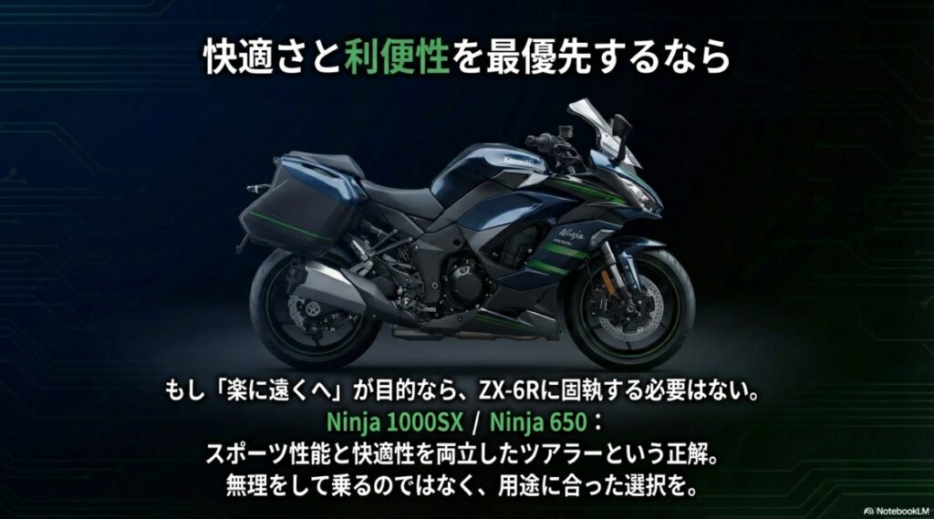 ZX-6Rの購入で後悔する真実！ツーリングのキツさを劇的に変える