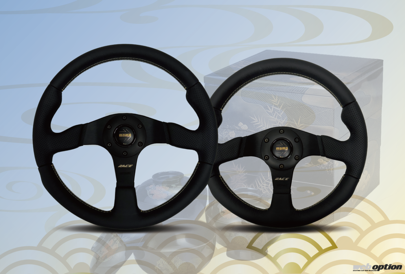 RACE 350mm (R-11) MOMO(モモ) ステアリング RACE2.0 350mm レース2.0