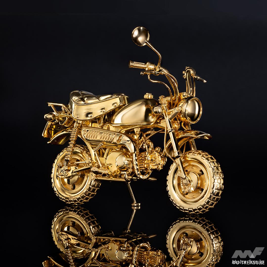 お値段55万円】本家ゴールドモンキーよりも金色すぎる。ホンダ