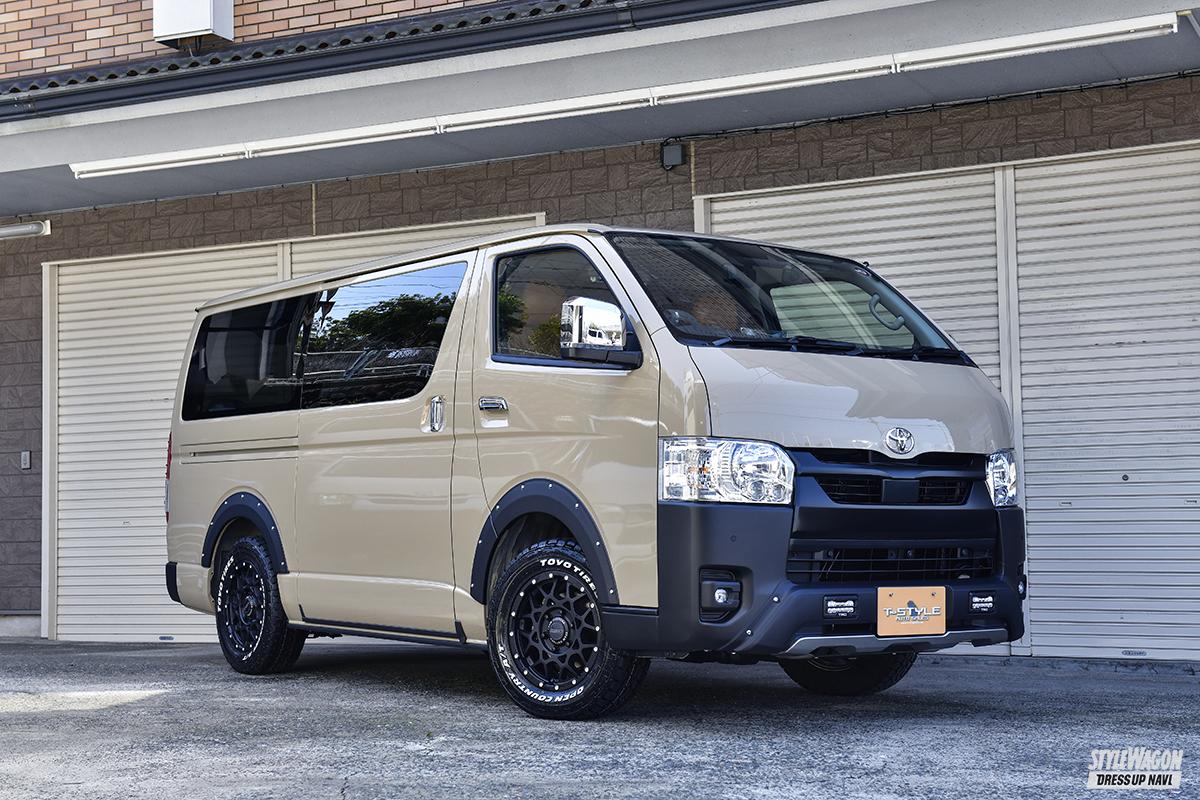 200系カスタムの秘密基地！ ハイエースの購入、カスタムをサポートして