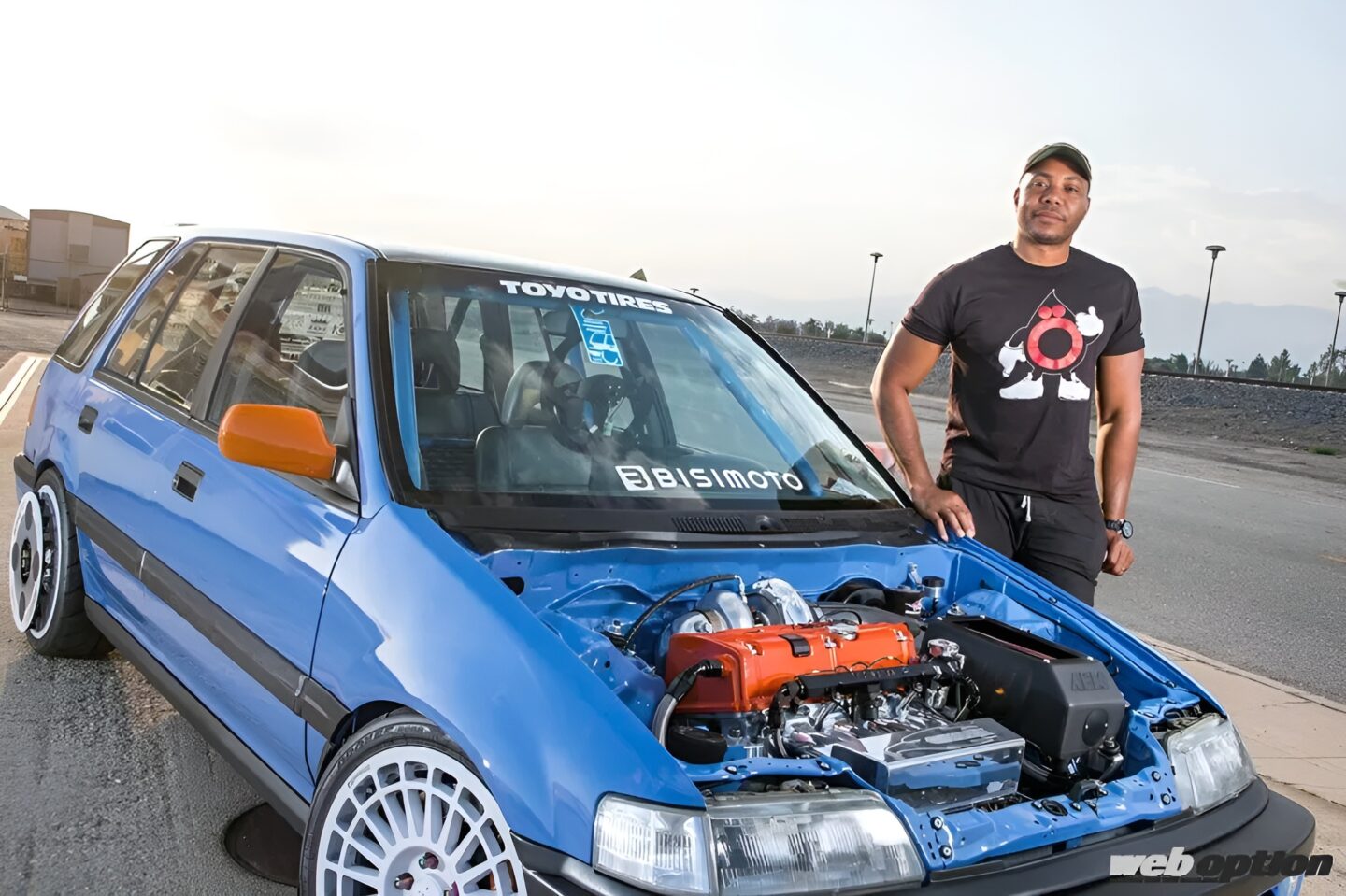 昭和のシビックシャトルがポルシェをぶっちぎる!?」1000馬力＋4WDの魔