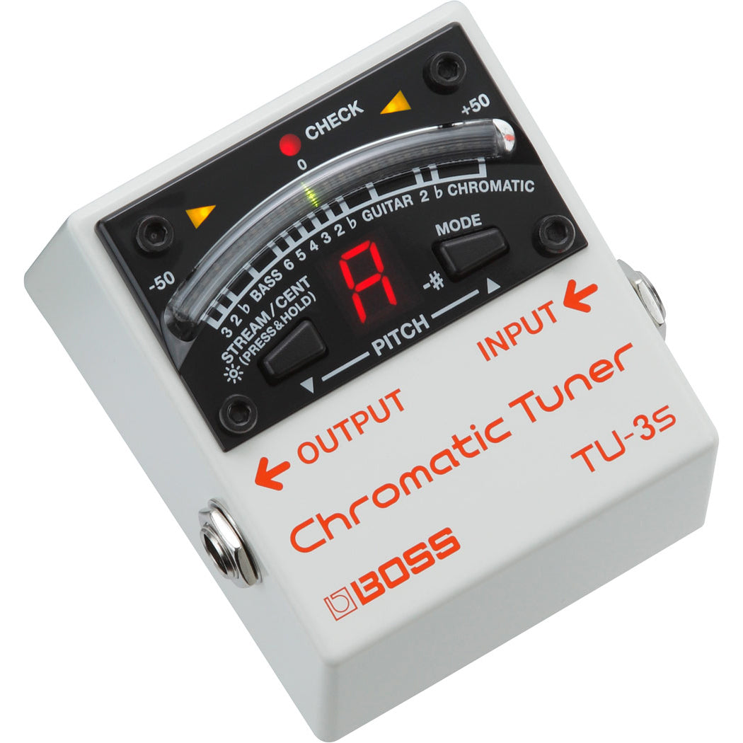 Boss TU-3S Chromatic Tuner – Motor City Guitar