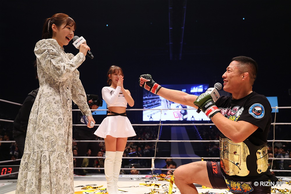 RIZIN45】堀口恭司、RNCで神龍誠を切って落としフライ級王者に