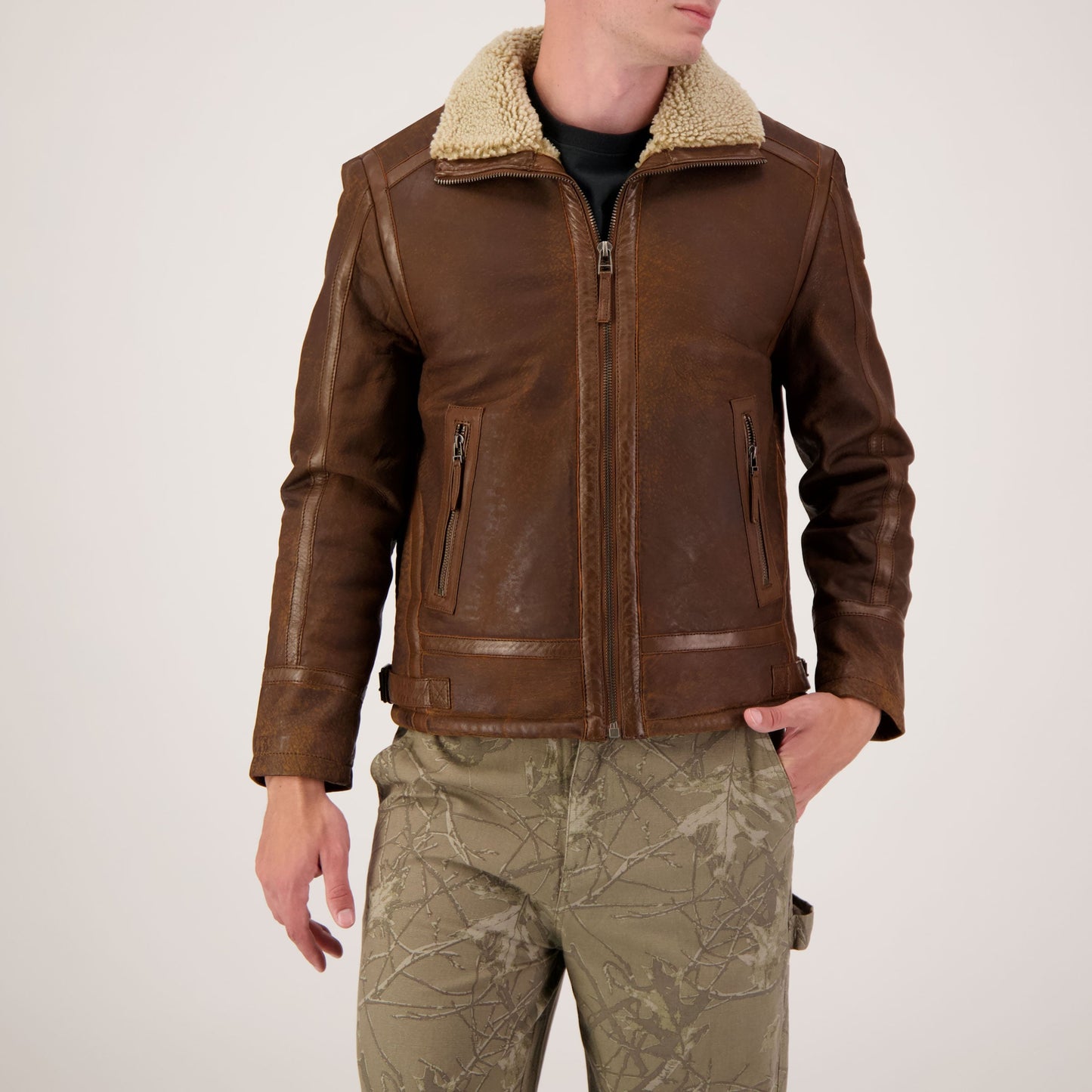 Anchorage CF Dark Brown Lambskin Jacket – MST Goods