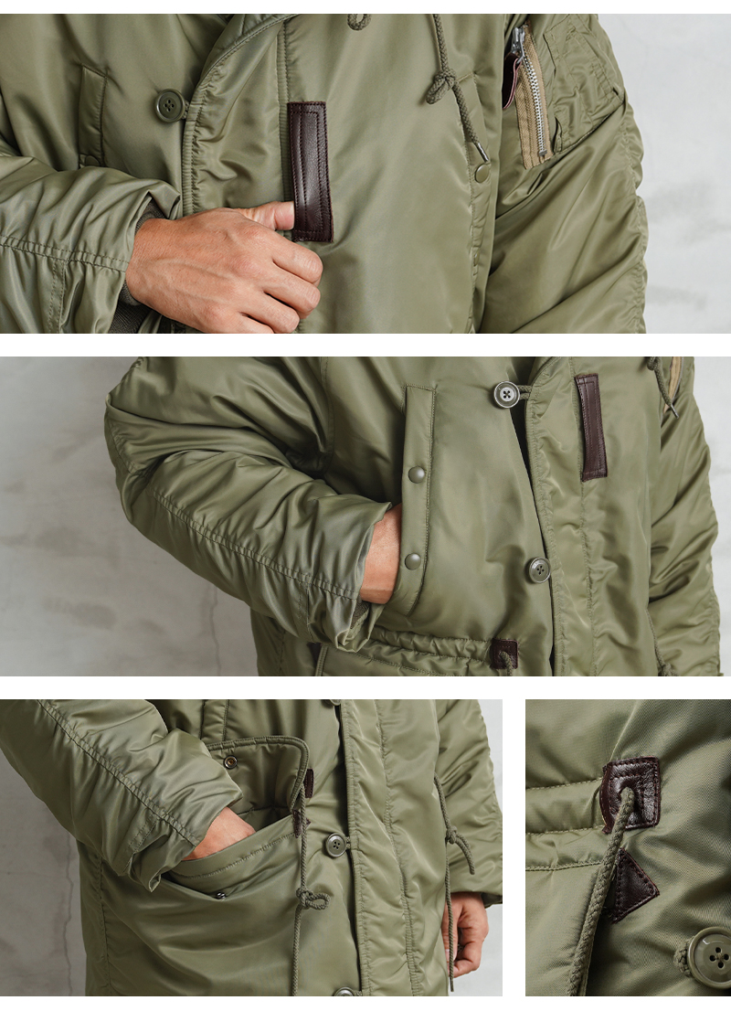 ミリタリー 卸売 仕入れ 問屋 米軍 AIR CREW N-3 フライトジャケット