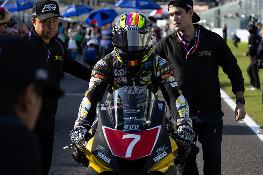 2024年全日本ロードレース選手権ST600参戦、TEAMけんけんの長尾健吾が